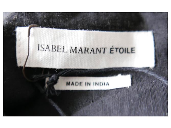 Mono corto de algodón negro Isabel Marant Etoile - vista 8