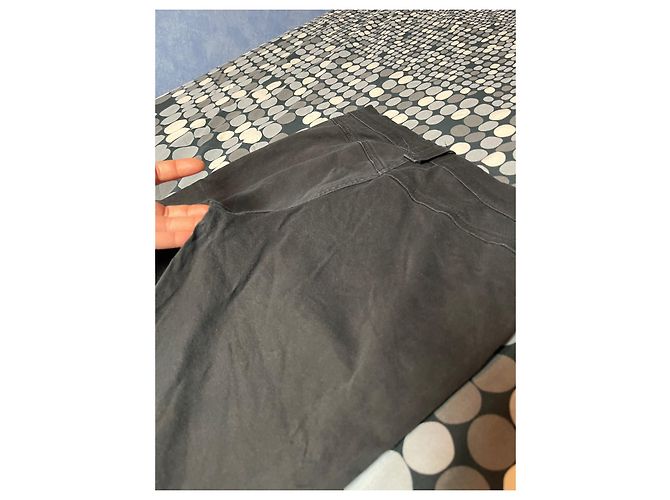 Pantalones ROCCOBAROCCO negros de algodón - vista 10
