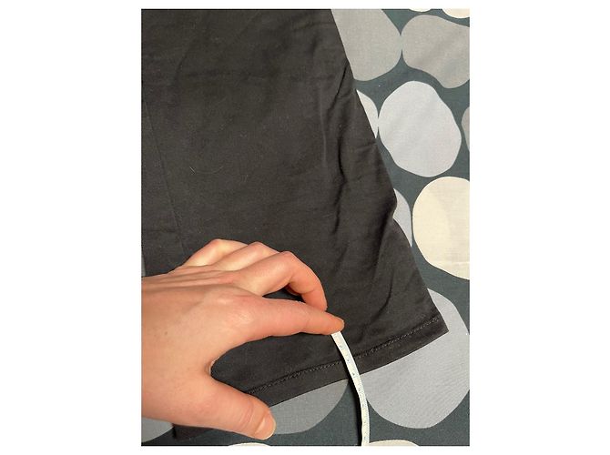 Pantalones ROCCOBAROCCO negros de algodón - vista 6