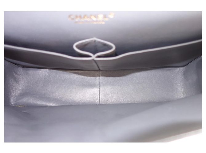 Timeless Borsa Chanel classica grigia Grigio - vista 8