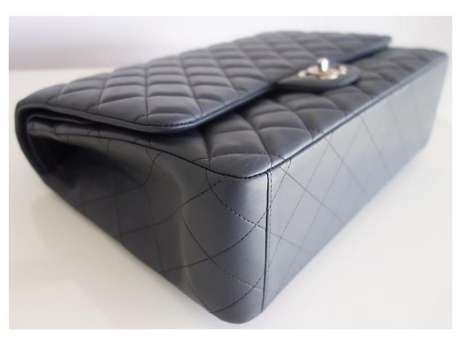 Timeless Borsa Chanel classica grigia Grigio - vista 9