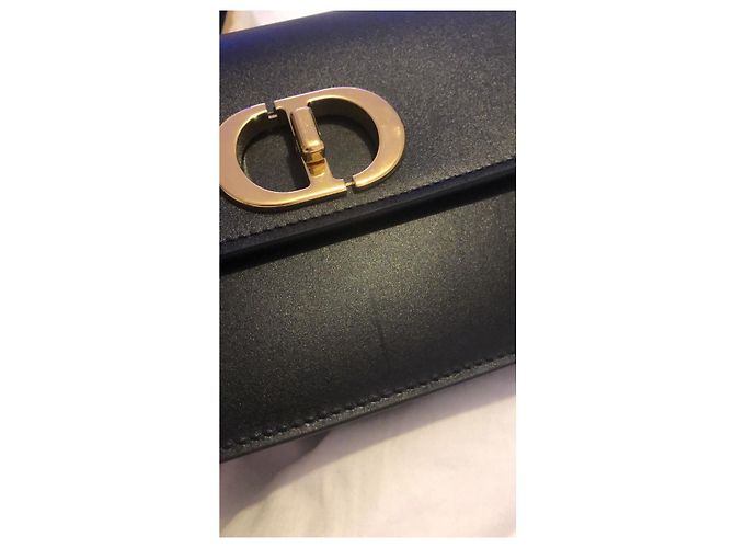 Christian Dior sacco 30 Viale Montaigne Nero - vista 5