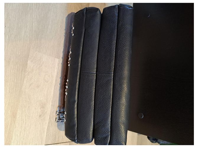 Borsa Zadig & Voltaire Rocky in pelle nera Nero - vista 20