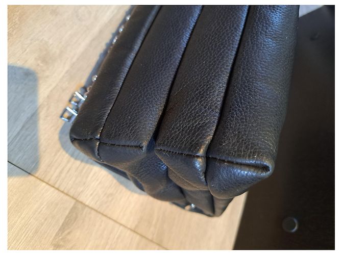 Borsa Zadig & Voltaire Rocky in pelle nera Nero - vista 21