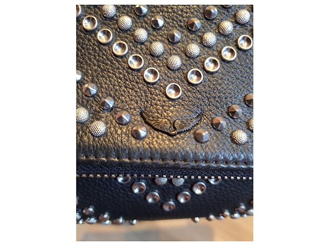 Borsa Zadig & Voltaire Rocky in pelle nera Nero - vista 3