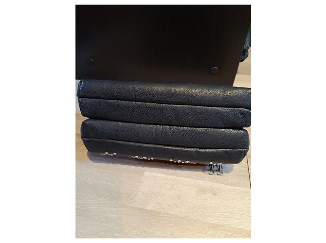 Borsa Zadig & Voltaire Rocky in pelle nera Nero - vista 6