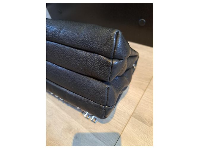 Borsa Zadig & Voltaire Rocky in pelle nera Nero - vista 7