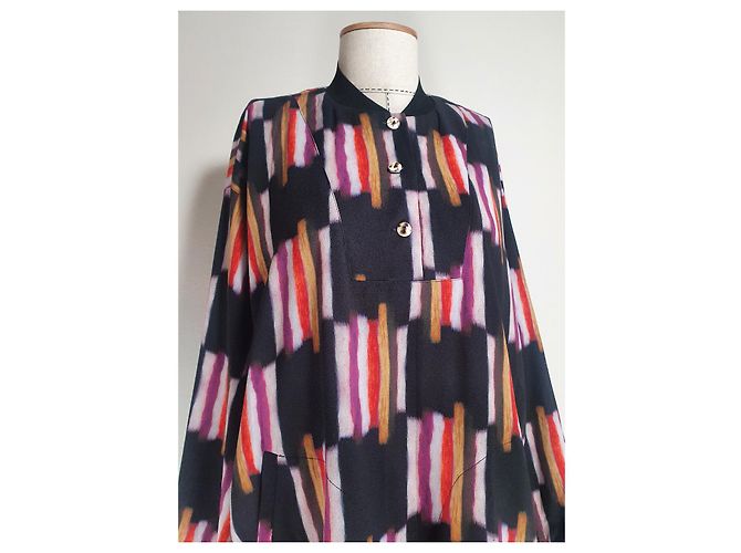 Bitte Kai Rand Kleid Mehrfarbig Mehrfarben - Ansicht 2