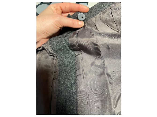 Yves Saint Laurent Wollrock Grau - Ansicht 15