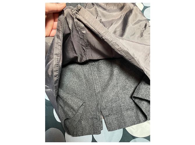 Yves Saint Laurent Wollrock Grau - Ansicht 16