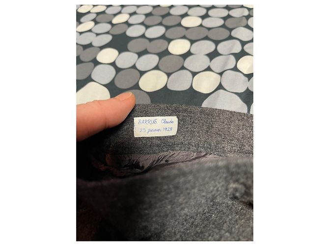 Yves Saint Laurent Wollrock Grau - Ansicht 6