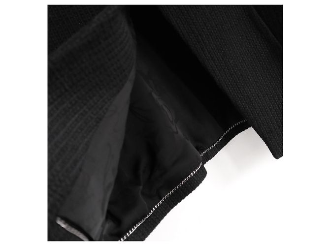 Chanel Resort 2015 Schwarze Tweedjacke - Ansicht 4