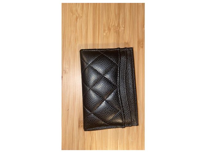 Chanel Classic Kartenhalter Leder Schwarz - Ansicht 4
