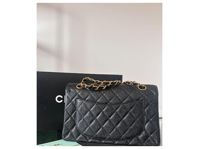 Timeless Chanel Klassisch gefütterte Klappe klein Schwarz - Ansicht 2