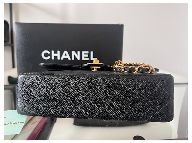 Timeless Chanel Klassisch gefütterte Klappe klein Schwarz - Ansicht 3