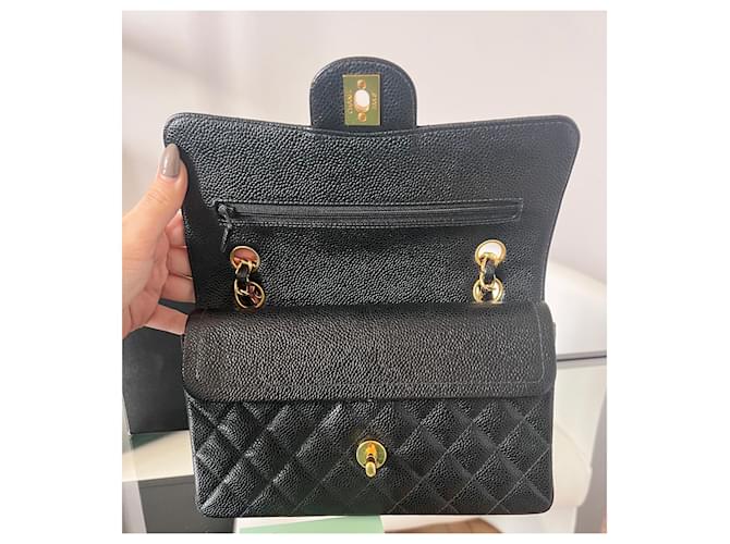 Timeless Chanel Klassisch gefütterte Klappe klein Schwarz - Ansicht 4