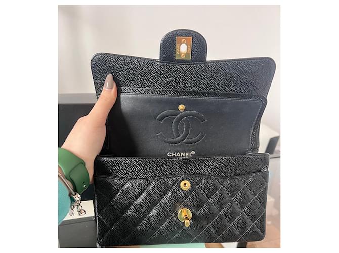 Timeless Chanel Klassisch gefütterte Klappe klein Schwarz - Ansicht 5