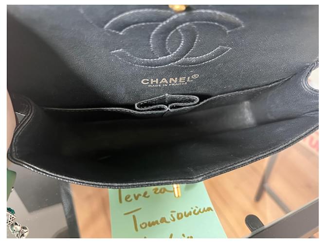 Timeless Chanel Klassisch gefütterte Klappe klein Schwarz - Ansicht 6