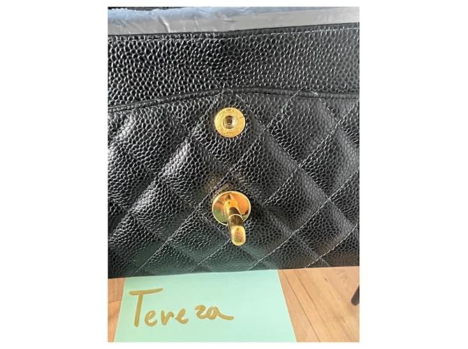 Timeless Chanel Klassisch gefütterte Klappe klein Schwarz - Ansicht 7