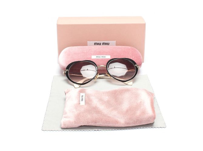 Miu Miu Gafas de sol polarizadas extragrandes SMU 54R - vista 7