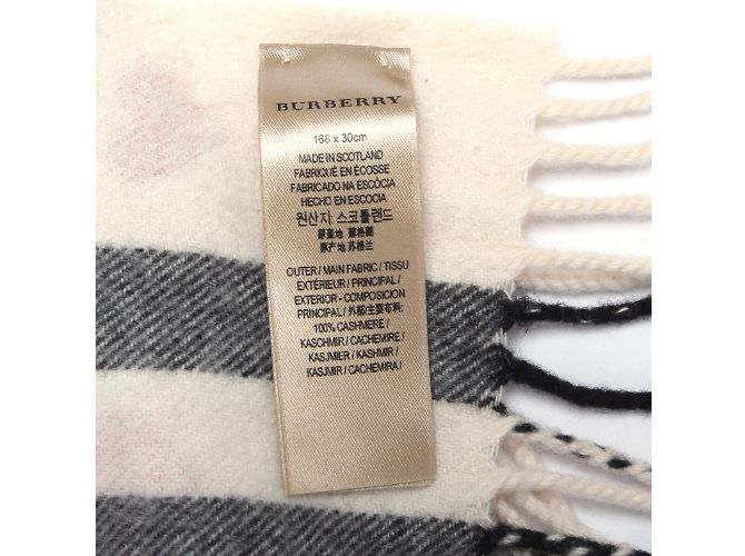 Burberry Kaschmirschal mit Hauscheck - Ansicht 4