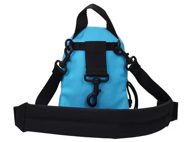Air Hobo Pochette Balenciaga in acrilico blu - vista 6
