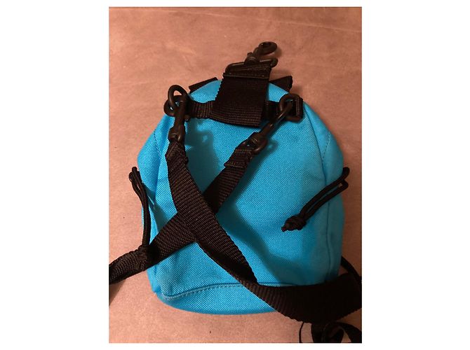 Air Hobo Pochette Balenciaga in acrilico blu - vista 8