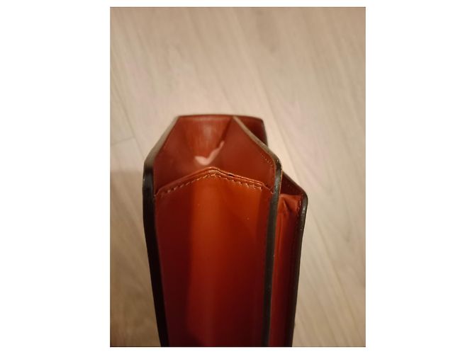 Borsa a mano Louis Vuitton Monceau Epi in pelle di agnello marrone - vista 7