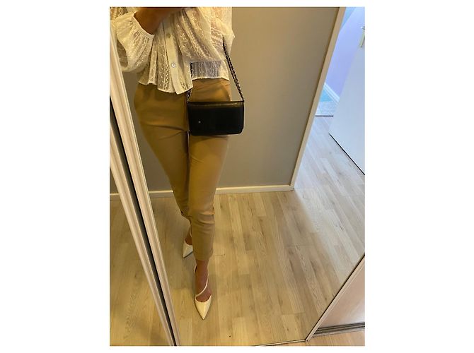 Chanel WOC borsa a mano in pelle nera Nero - vista 10