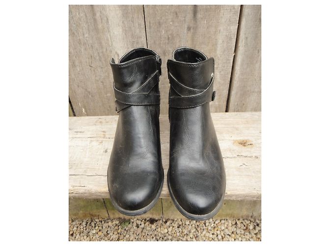 Autre Marque botas veganas Unisa p 37 Negro - vista 3