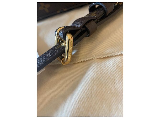 Louis Vuitton Metis 25 in pelle e tela rivestita monogram - vista 5