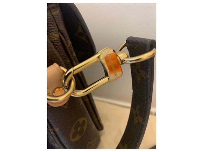 Louis Vuitton Metis 25 in pelle e tela rivestita monogram - vista 6
