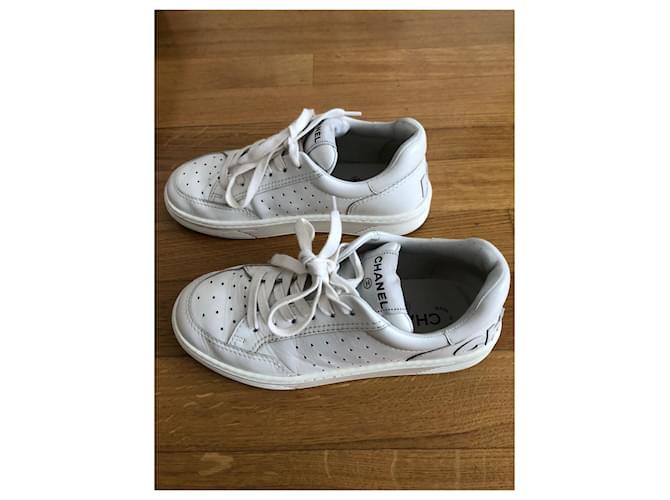 Scarpe da ginnastica Chanel Bianco - vista 7