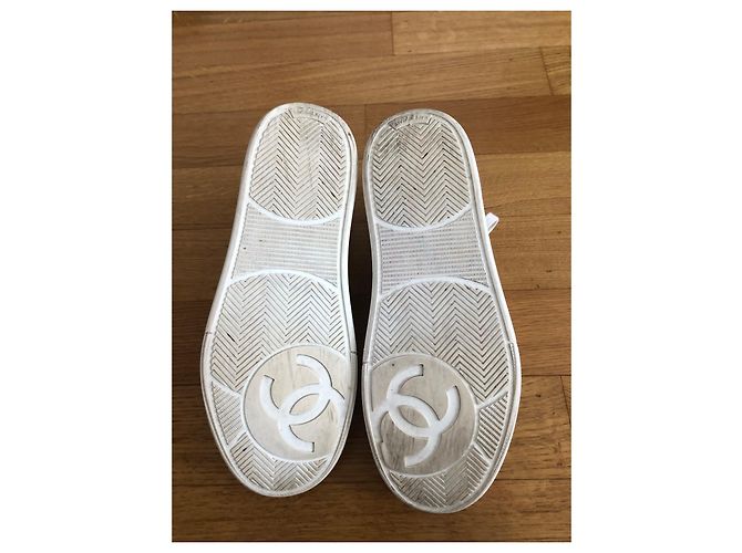 Scarpe da ginnastica Chanel Bianco - vista 8