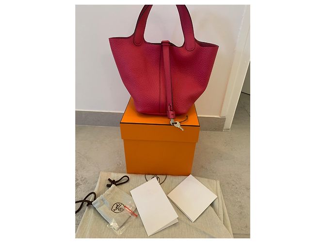 Hermès Picotin 18 Rosa Messico edizione limitata - vista 2