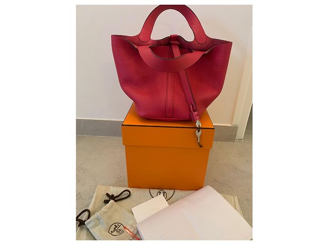 Hermès Picotin 18 Rosa Messico edizione limitata - vista 9