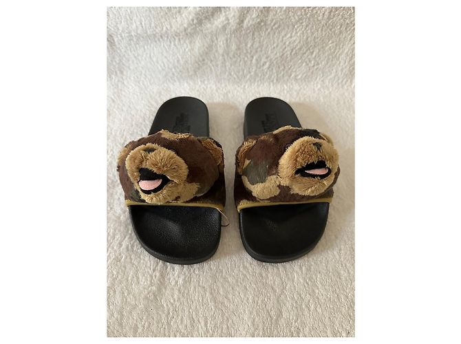 Jeremy Scott Pour Adidas Ciabatte Teddy Bear Multicolore - vista 3