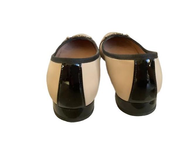 Bailarinas Geox Wistrey de cuero beige - vista 4