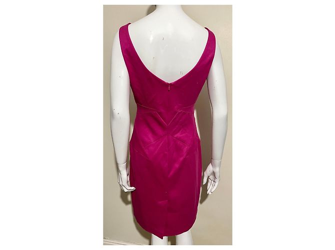 Diane Von Furstenberg Renda Wollmischung Kleid rosa Pink - Ansicht 2