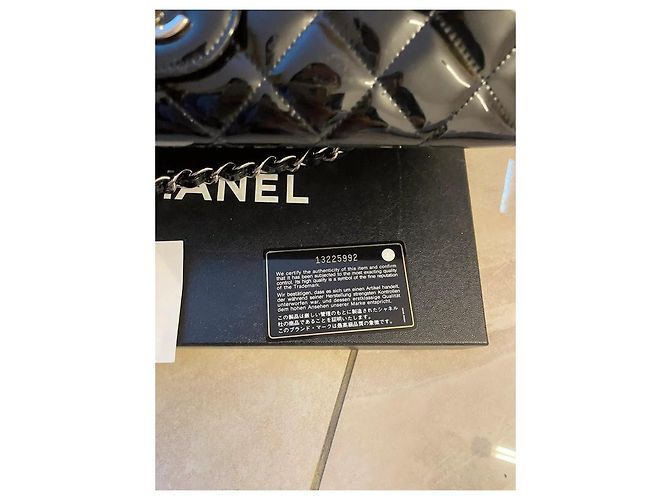 Borsa a mano Chanel Timeless in pelle di capra nera Nero - vista 3