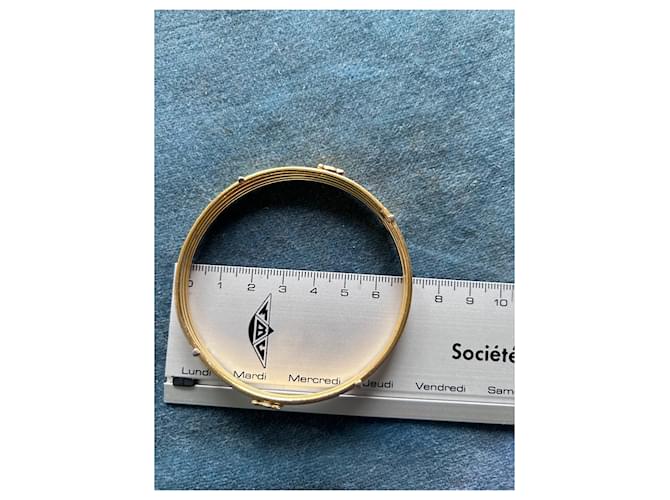 Bracciale Céline placcato oro 7cm D'oro - vista 5