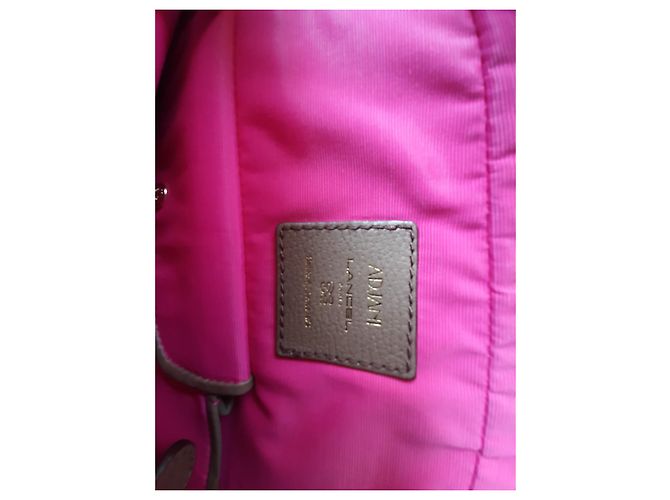 Borsa a mano Lancel Adjani in pelle taupe - vista 2