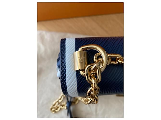 Twist Louis Vuitton torcere Blu - vista 3