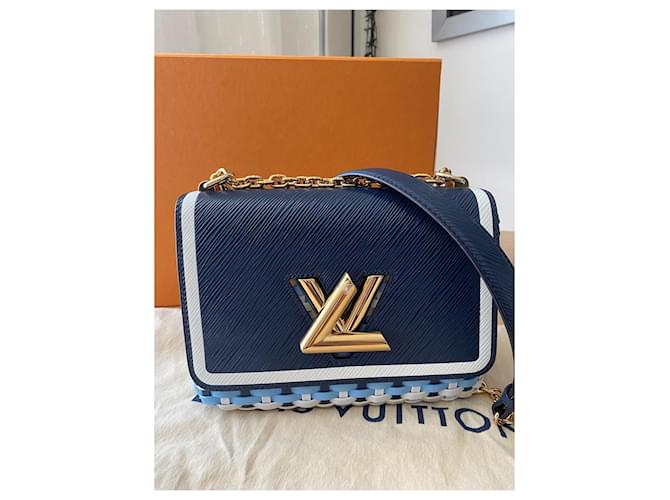Twist Louis Vuitton torcere Blu - vista 4