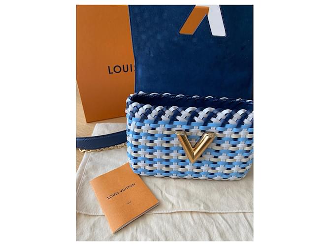 Twist Louis Vuitton torcere Blu - vista 5