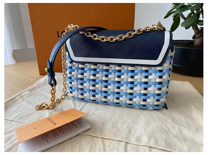 Twist Louis Vuitton torcere Blu - vista 8