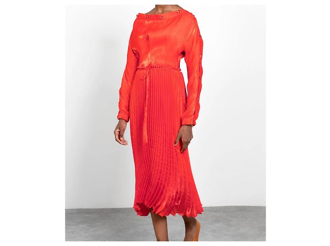 Vestido Rejina Pyo Elisa Roja - vista 2
