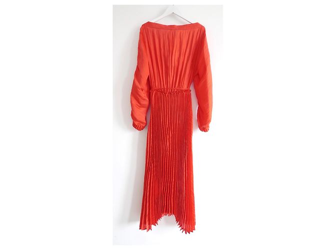 Vestido Rejina Pyo Elisa Roja - vista 6