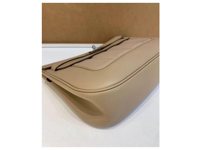 Hermès Hermes Berline 28, Argile Swift PHW Beige - vista 4