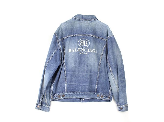 BALENCIAGA - Jeansjacke (48 / M) Blau - Ansicht 2